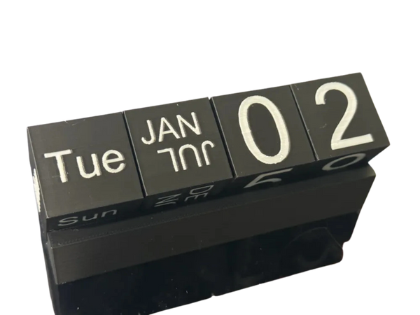 Timeless Calendar Cubes