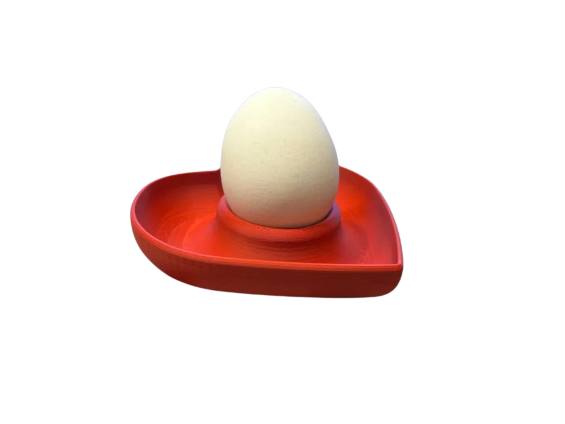 Heart shaped egg holder / cup Egg-ceptional Heart