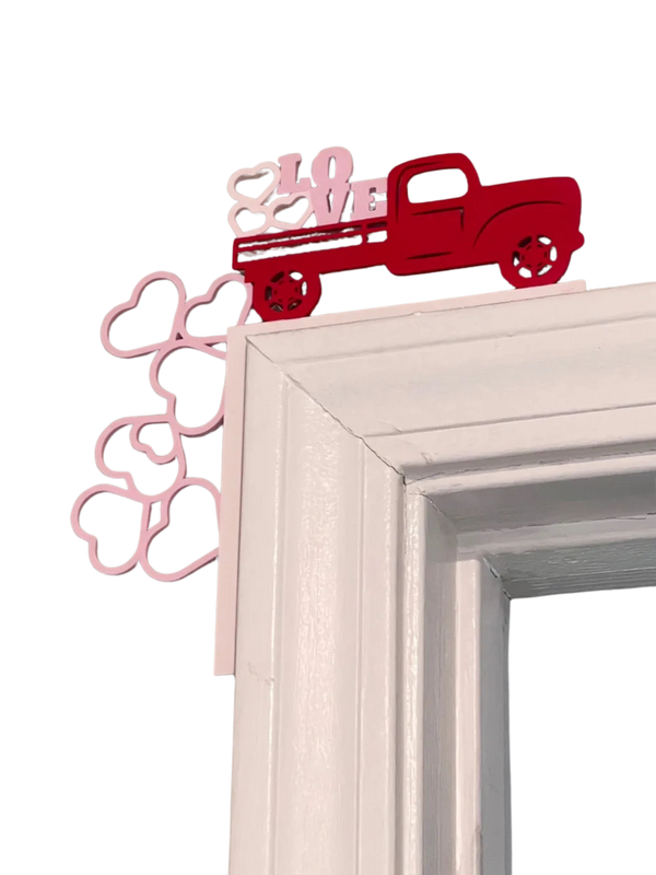 Truck Valentine's Door Corner