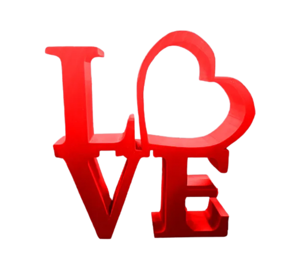 Valentines Love ornament Remixed