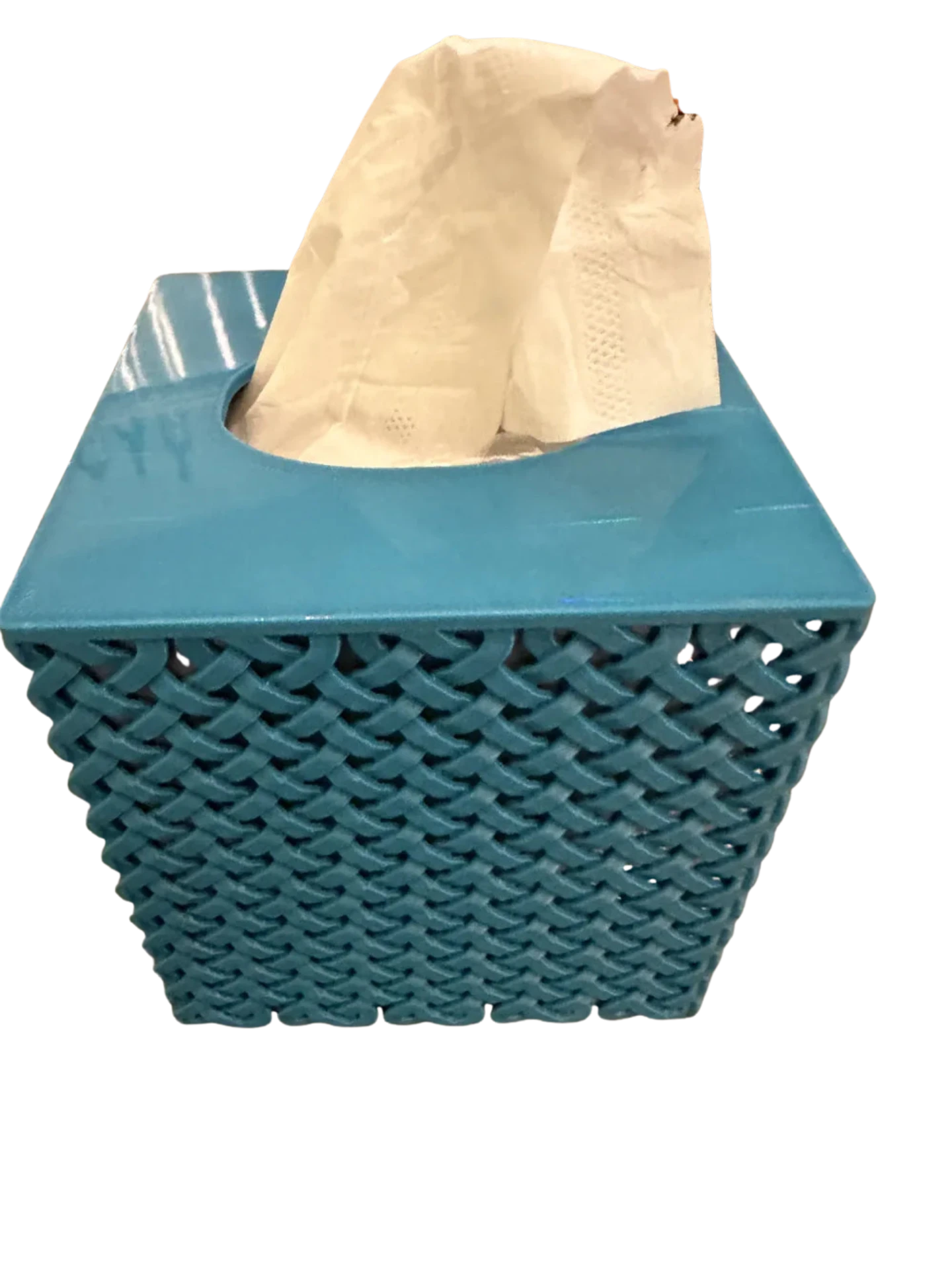 Tissue box cover
