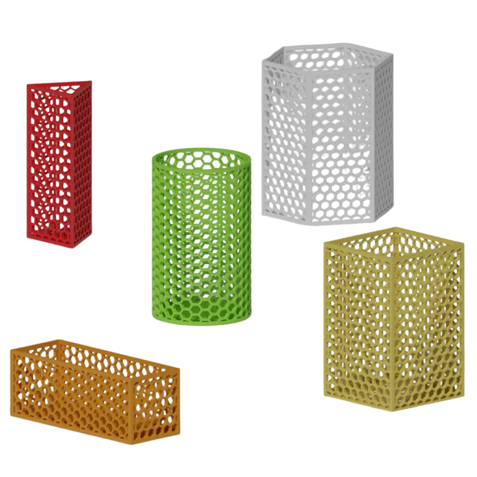 Pen Holder  - Hex Version