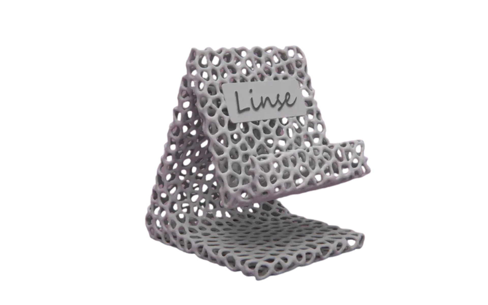 Phone stand with name