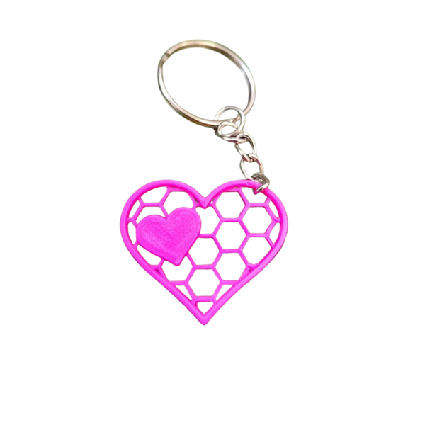 Valentine keychain