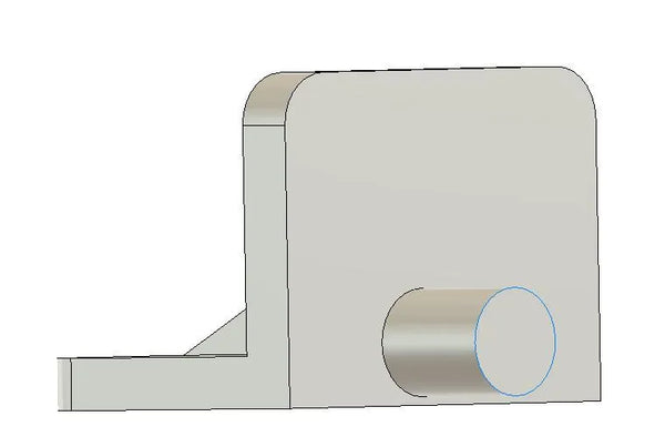 1/4' Kitchen cabinet shelf peg insert stand support bracket