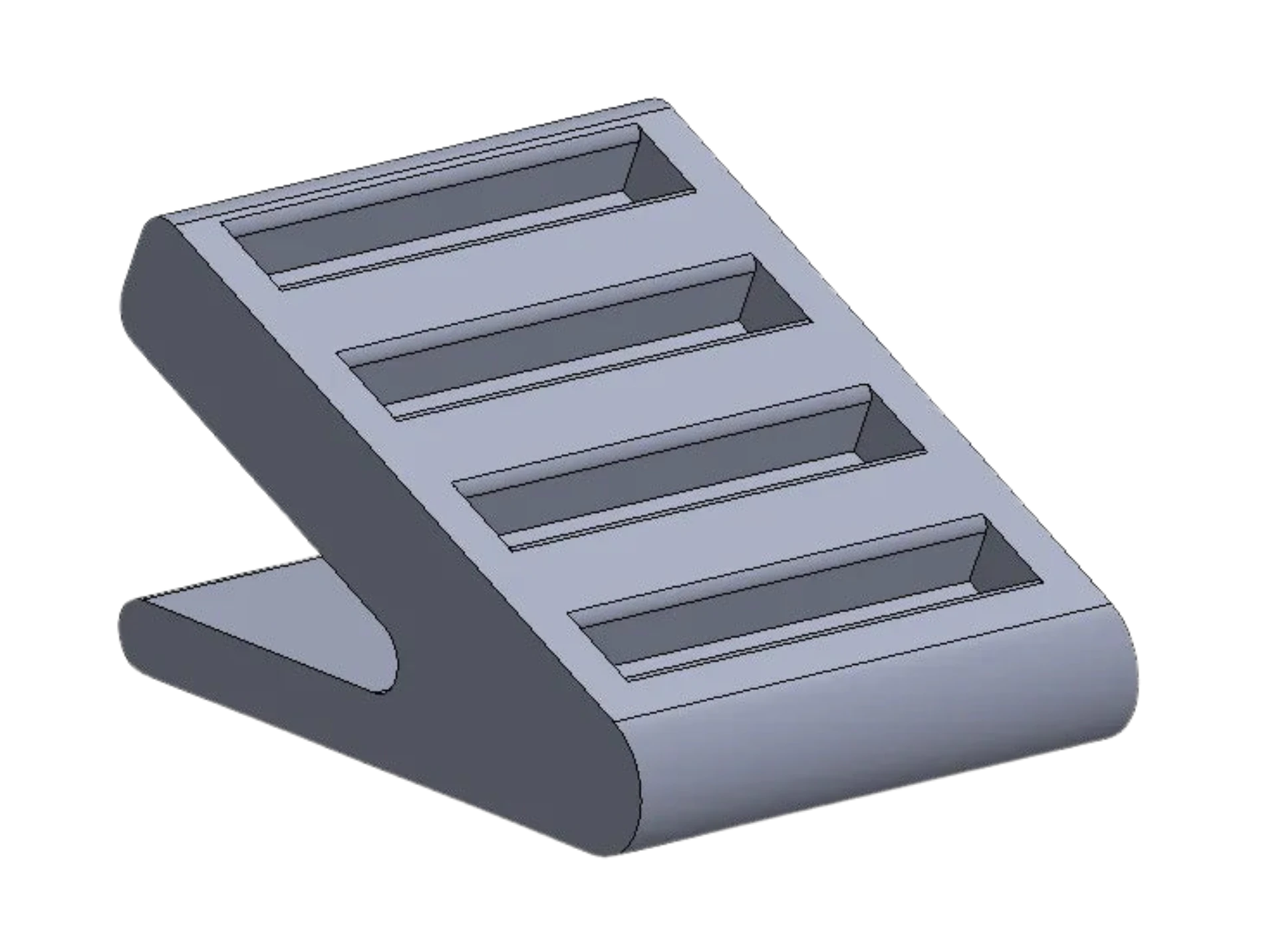 Keyboard angle riser