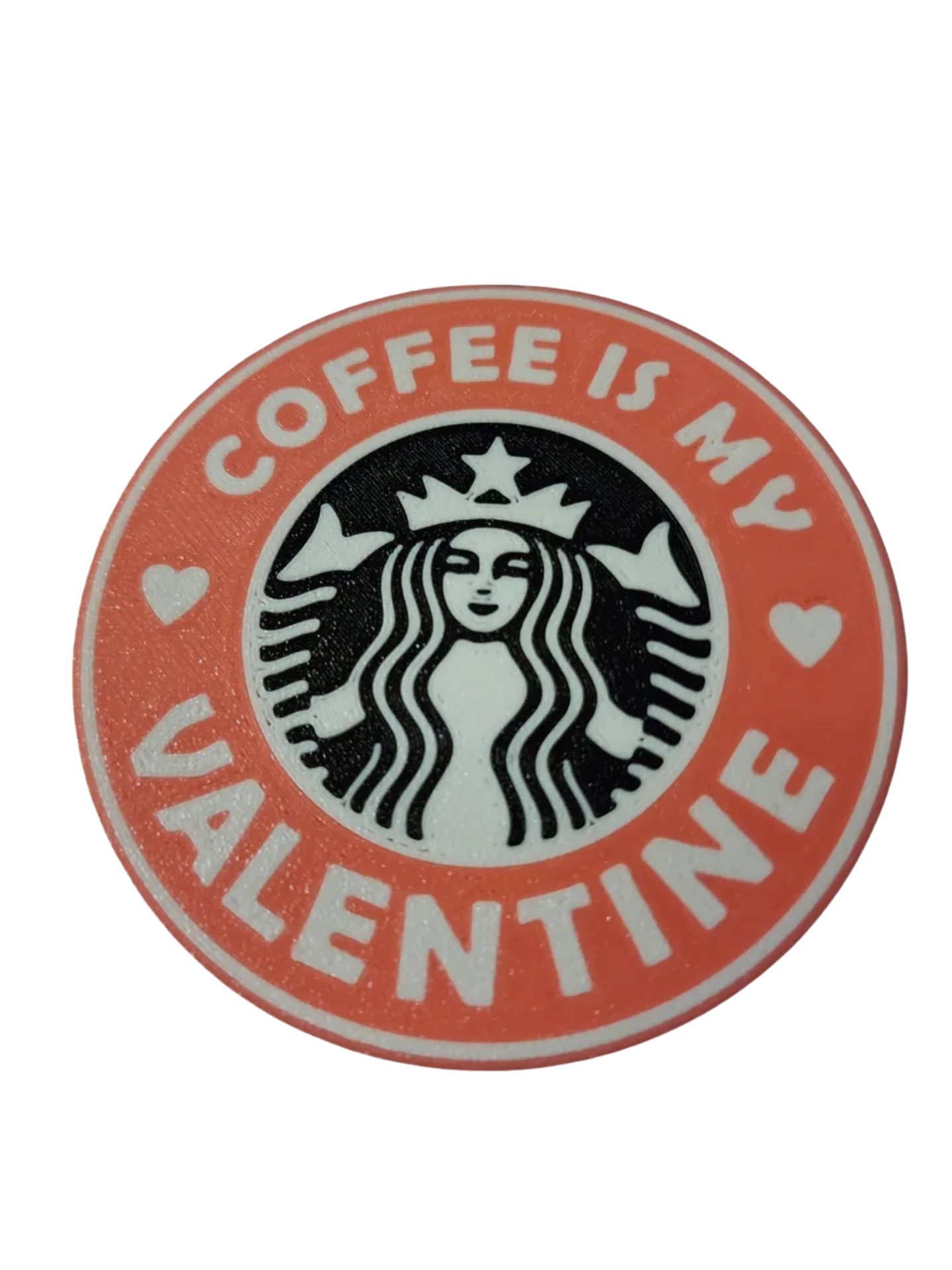 Coffee Valentine Starbucks Coaster