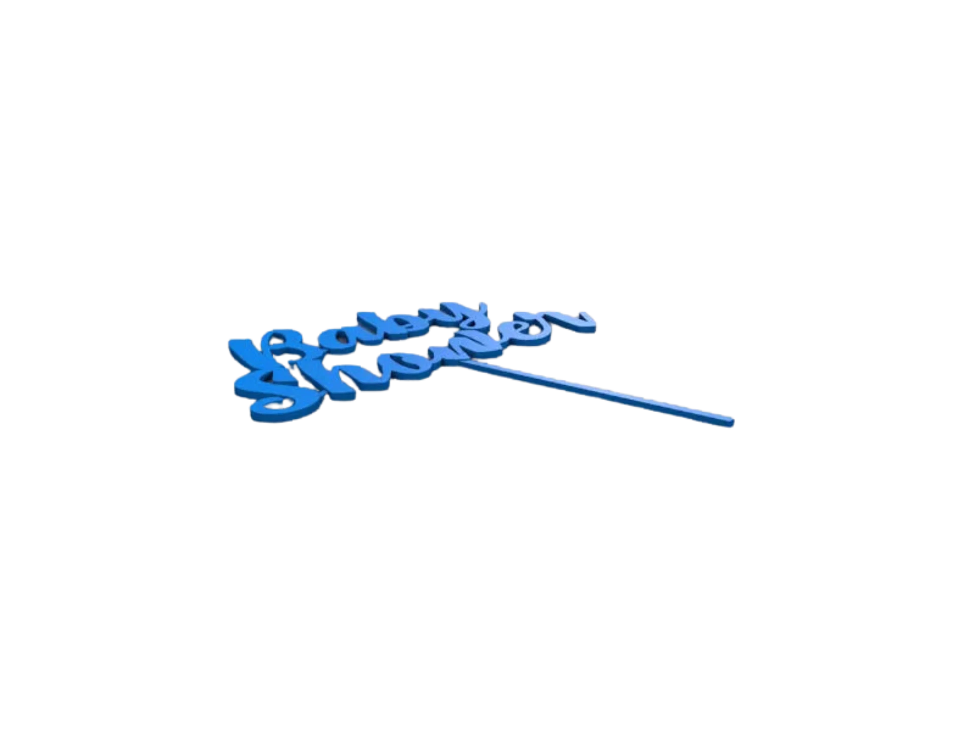 BABY SHOWER CAKE TOPPER