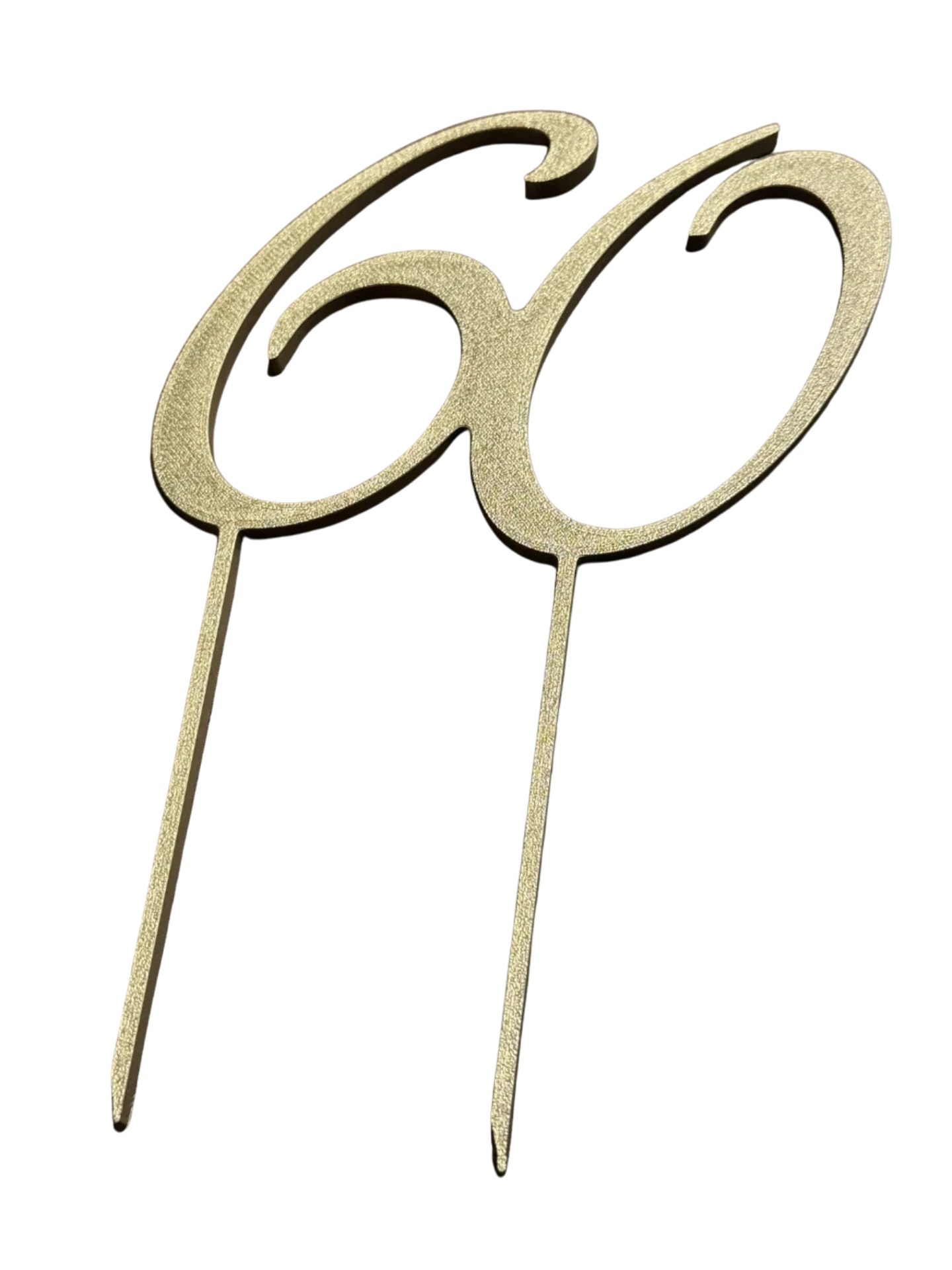 Cake topper '60'