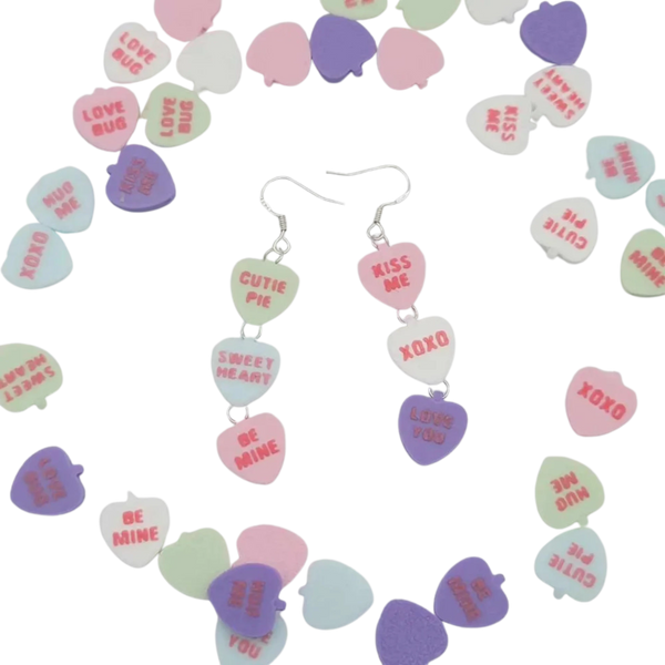 Conversation Heart Earrings