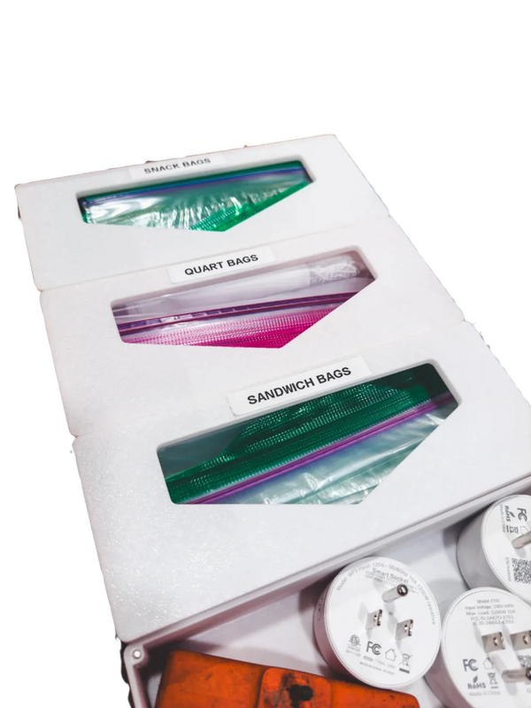 Gridfinity Ziplock Bag Holder