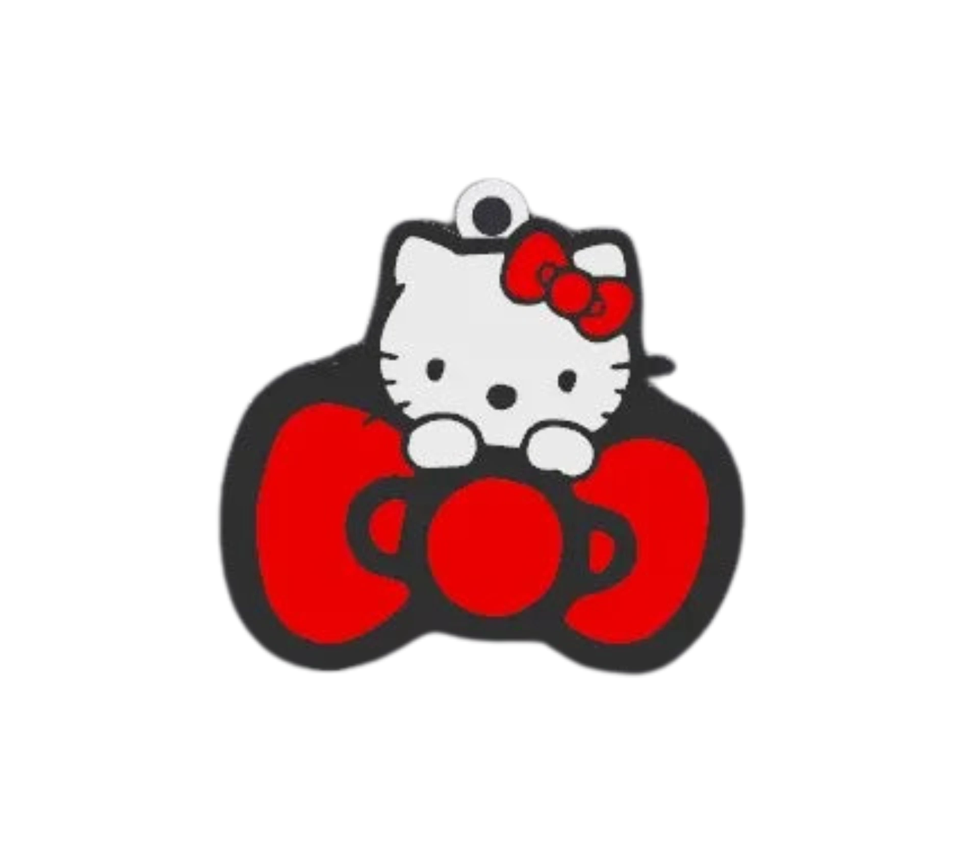 cute hello kitty keychain / necklace charm ()