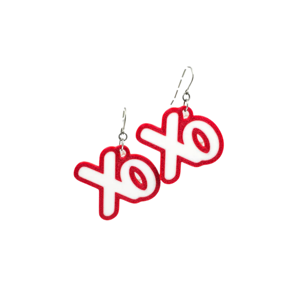 Xo Valentines Day Earrings