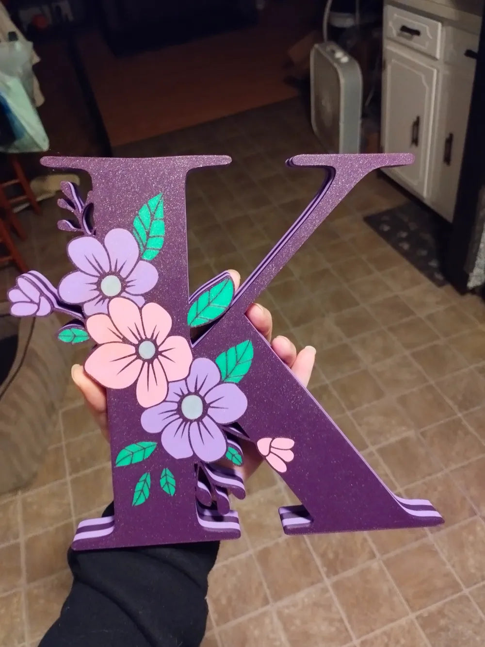 Alphabet Decor - Flowers
