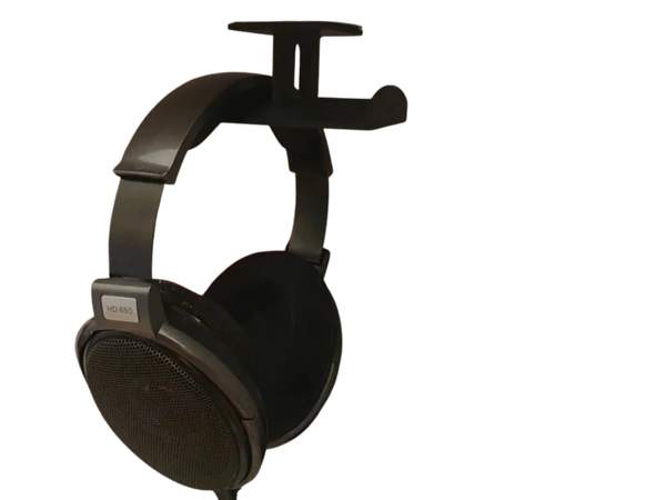 Dual Under-Desk Headphone Holder