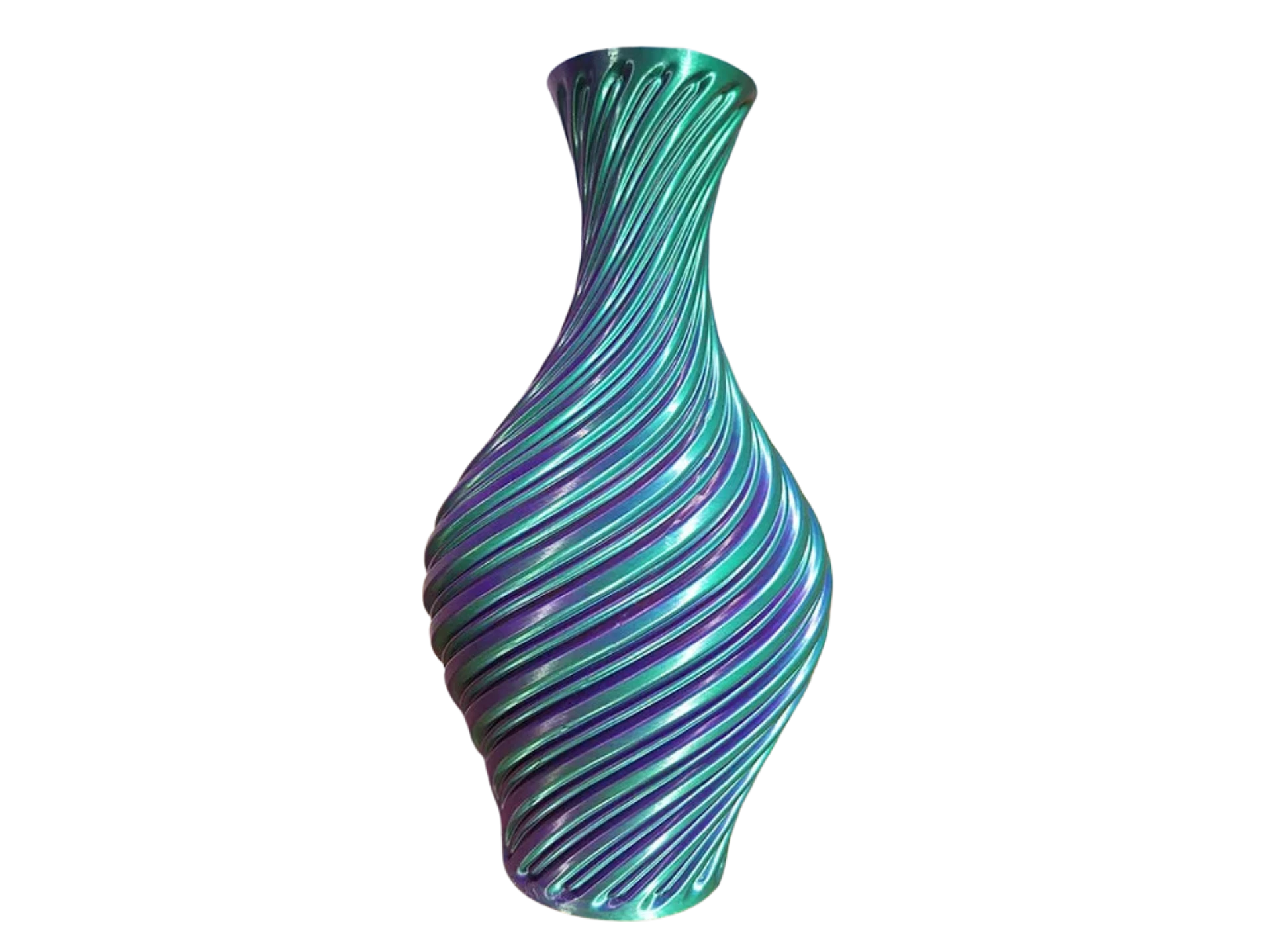 Elegant Spiral Vase