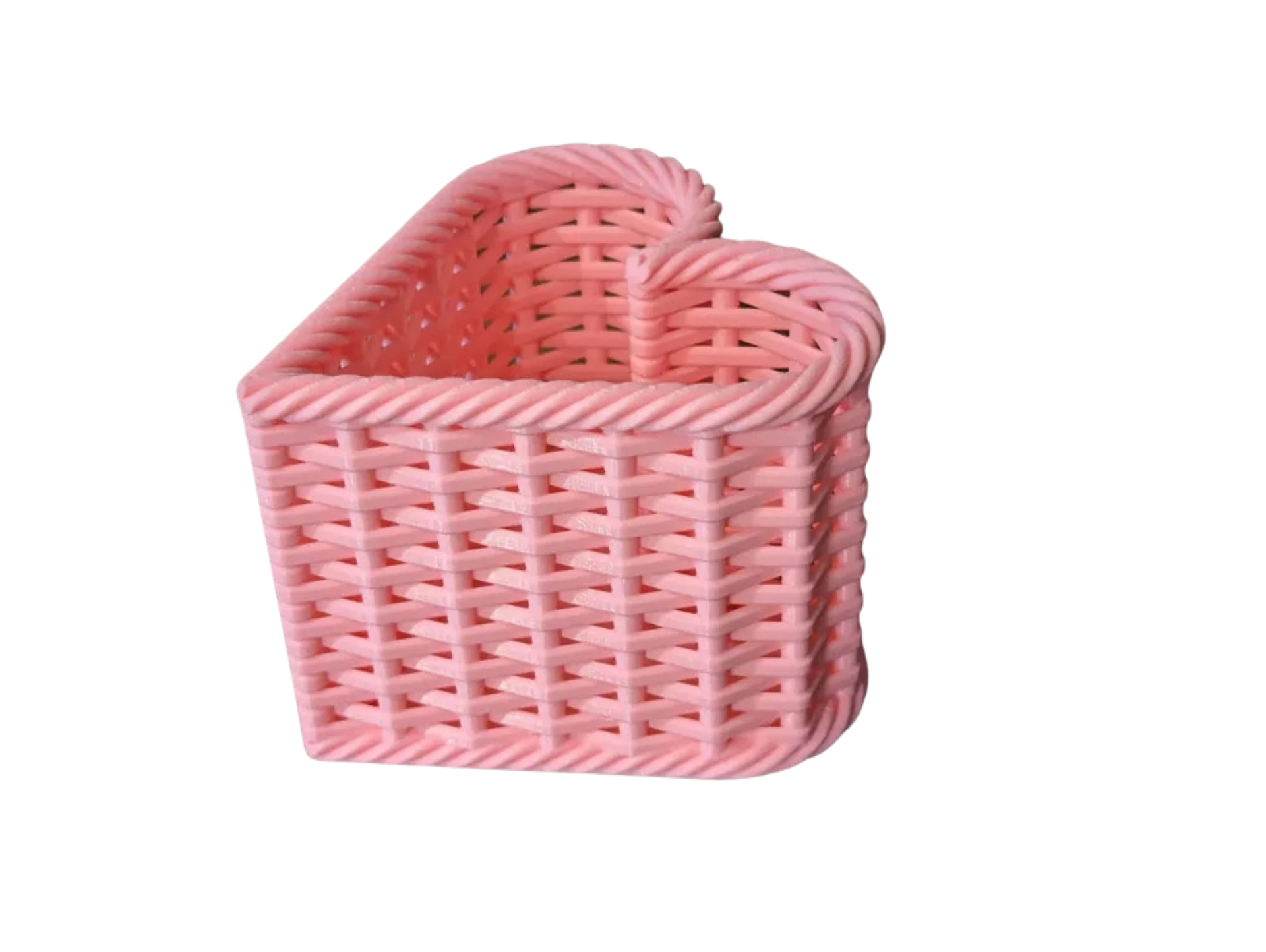 Woven Heart Container | Tall Remixed