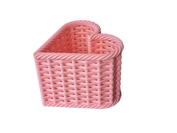 Woven Heart Container | Tall Remixed