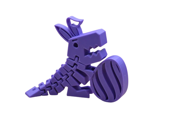FlexiDino Print in Place - Easter Bunny version Remixed