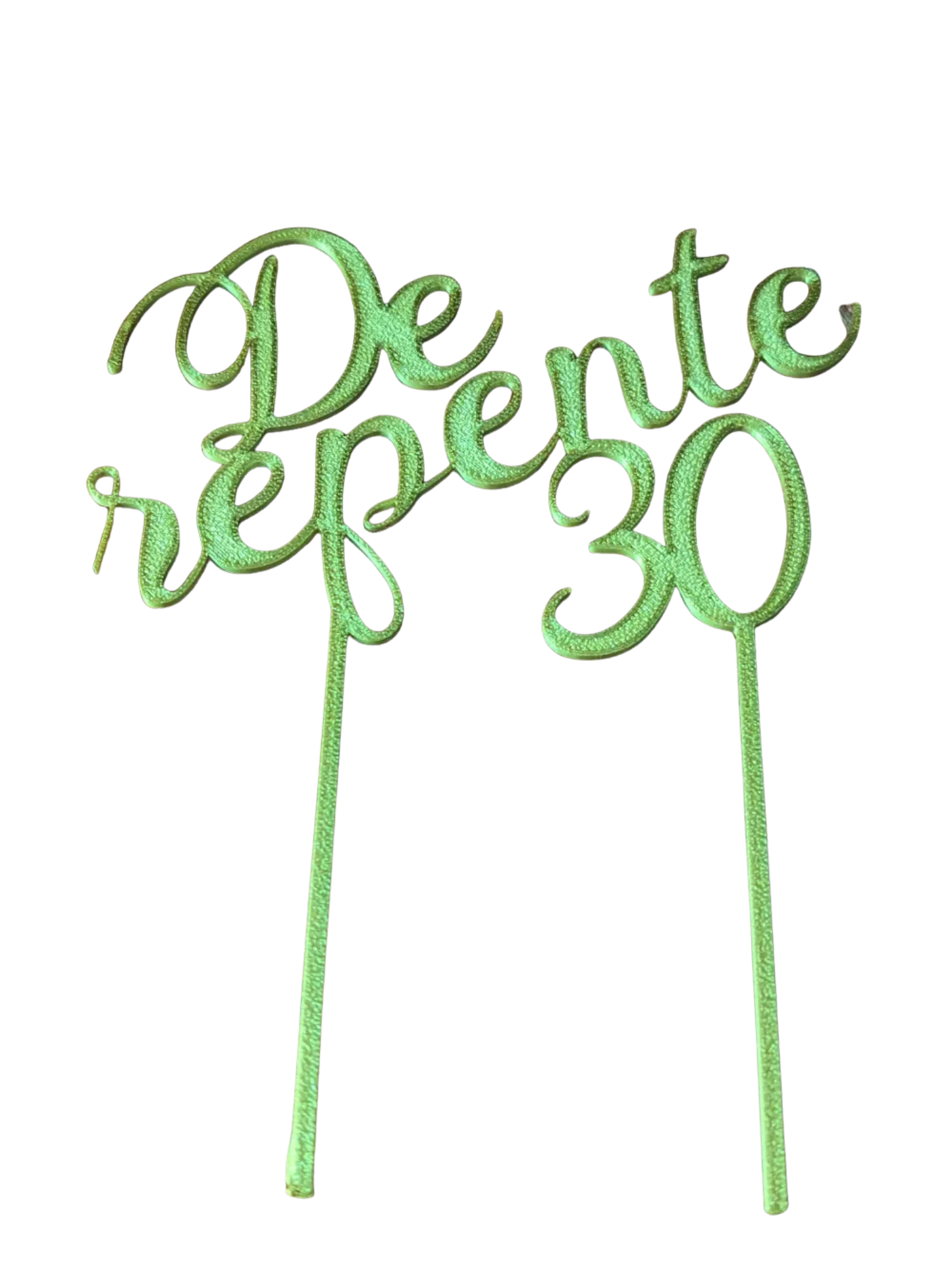 'De repente 30' Topo para Bolo