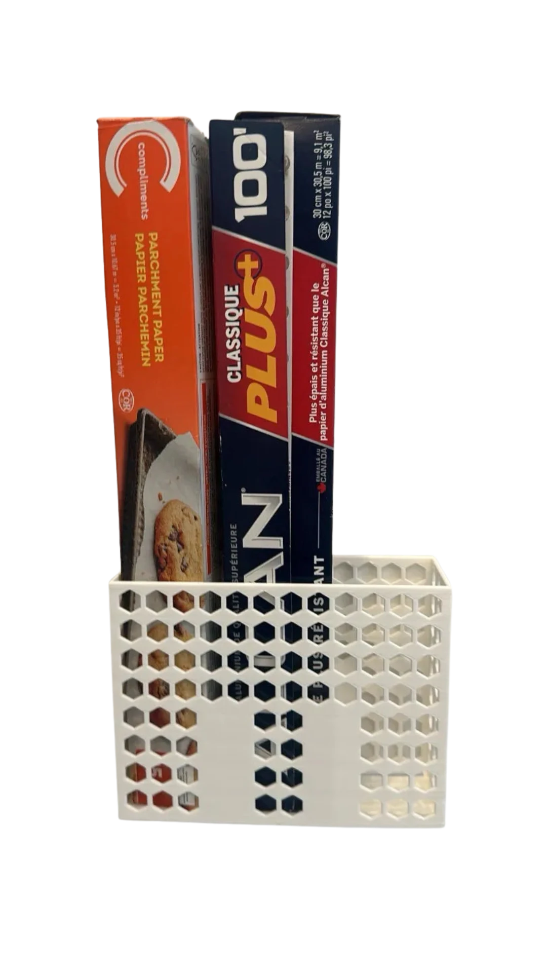 Kitchen storage box for aluminum foil plastic wrap Remixed