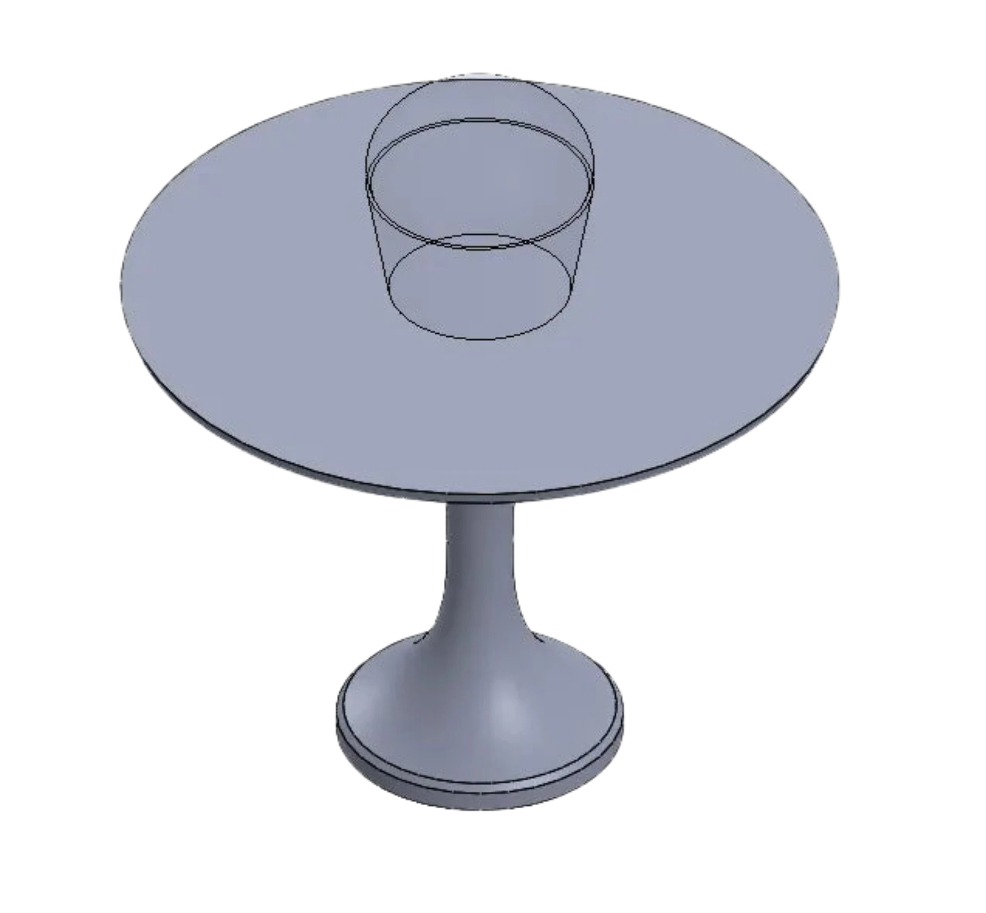 Rounded Cake and cupcake Riser