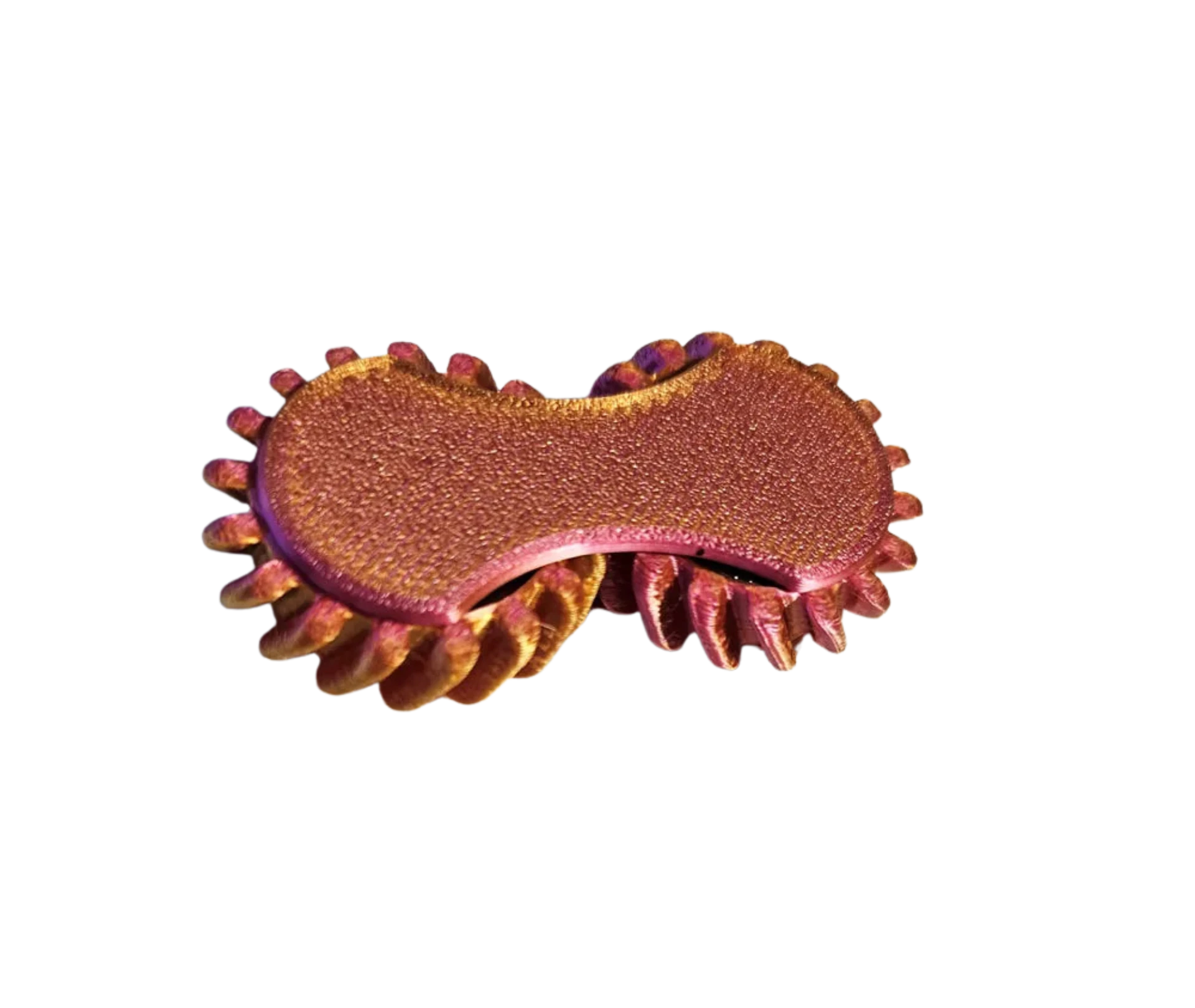 Helical Gear x2 608 Bearing Fidget Snap Fit