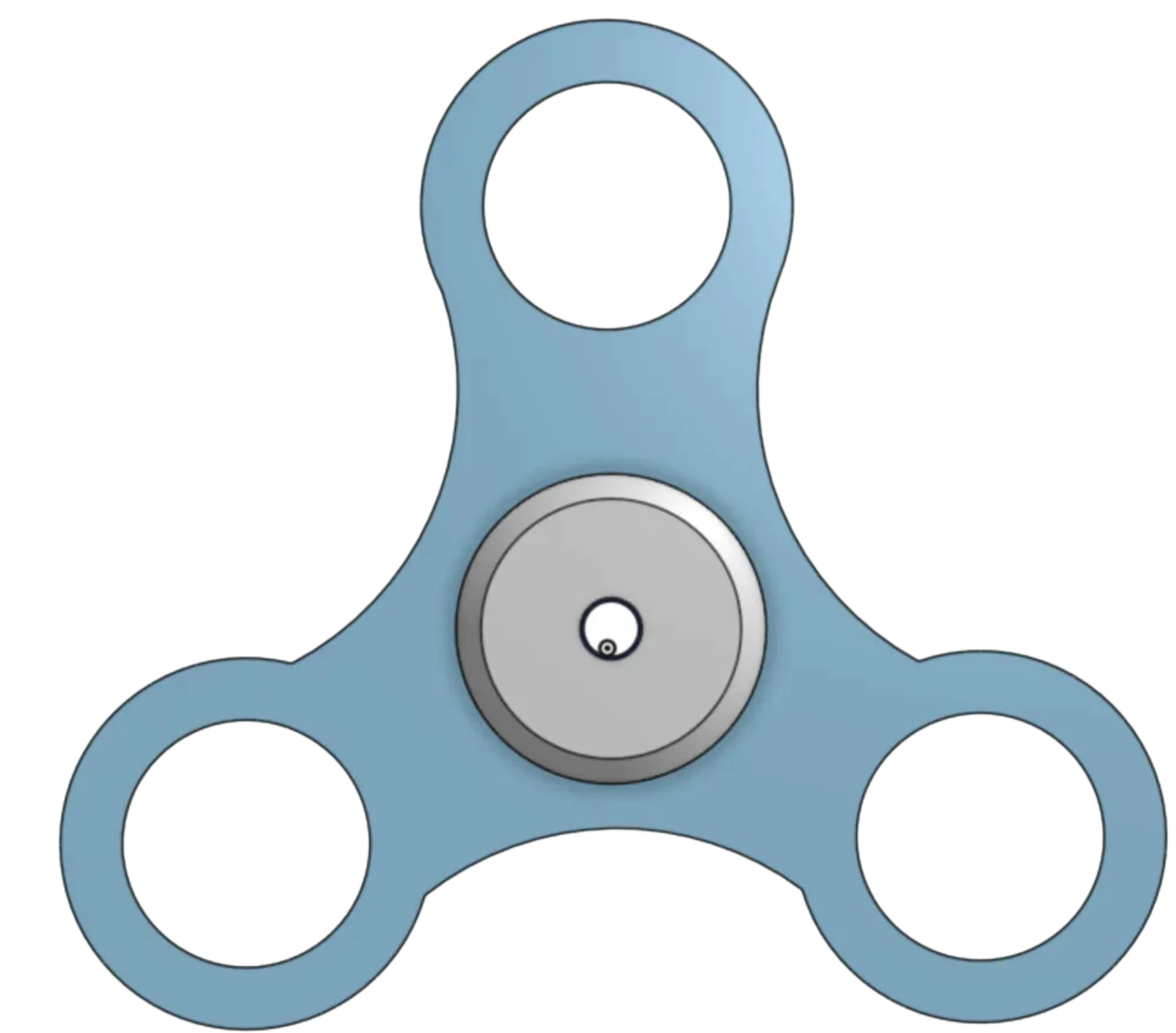 Fully 3d Printed Simple Fidget Spinner