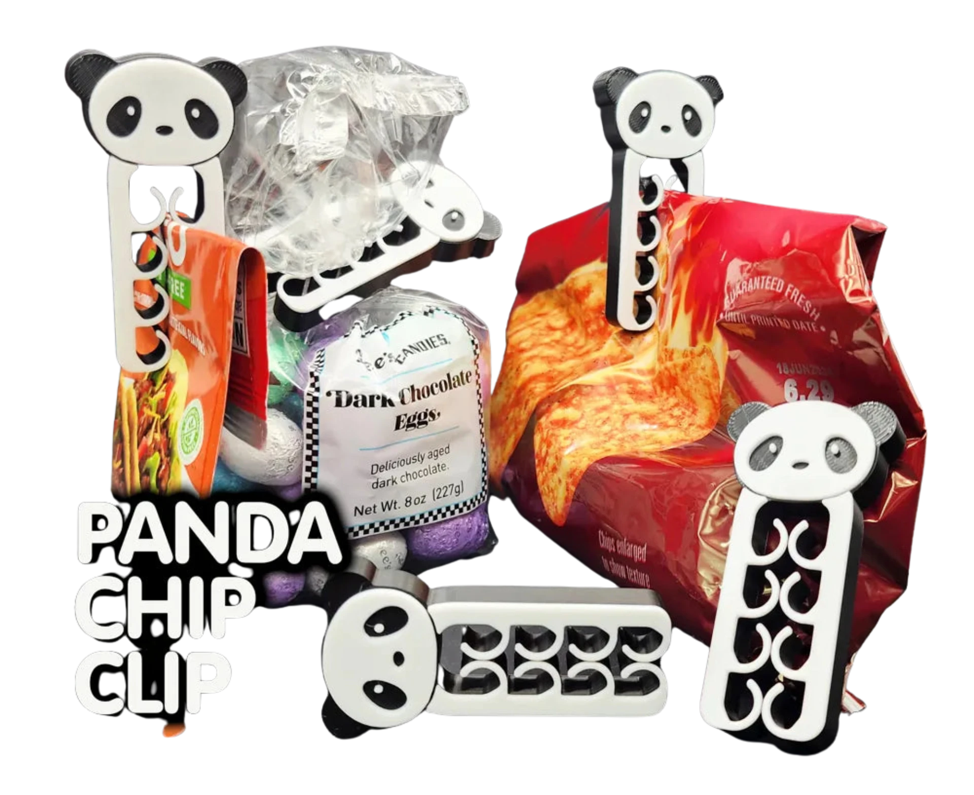 Panda Chip Clip Remixed