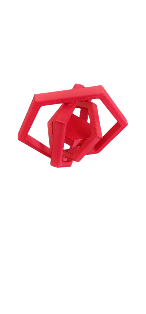 Hexagonal Spinner Coaster