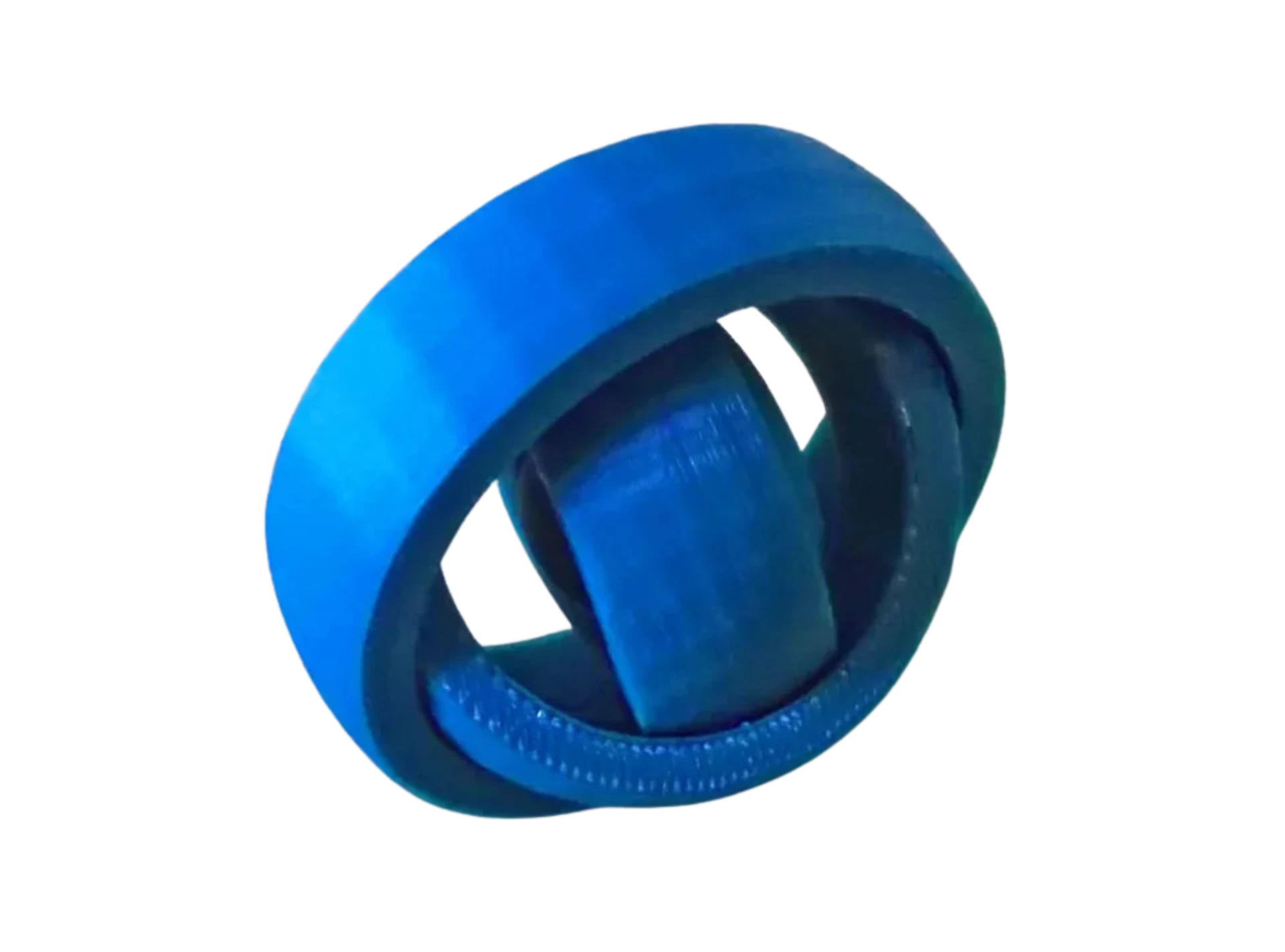 Rotating rings toy