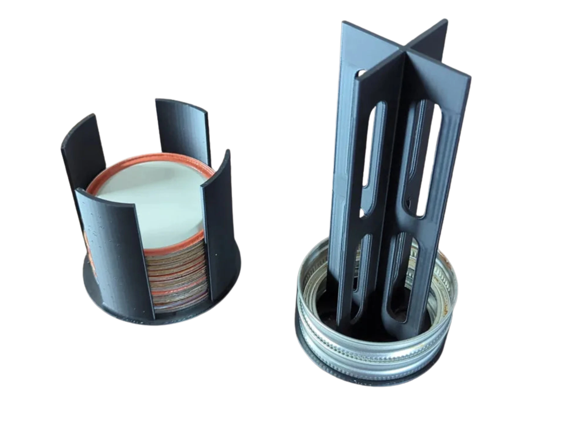 Small Mason Jar Lid Holder Remixed