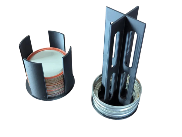Small Mason Jar Lid Holder Remixed