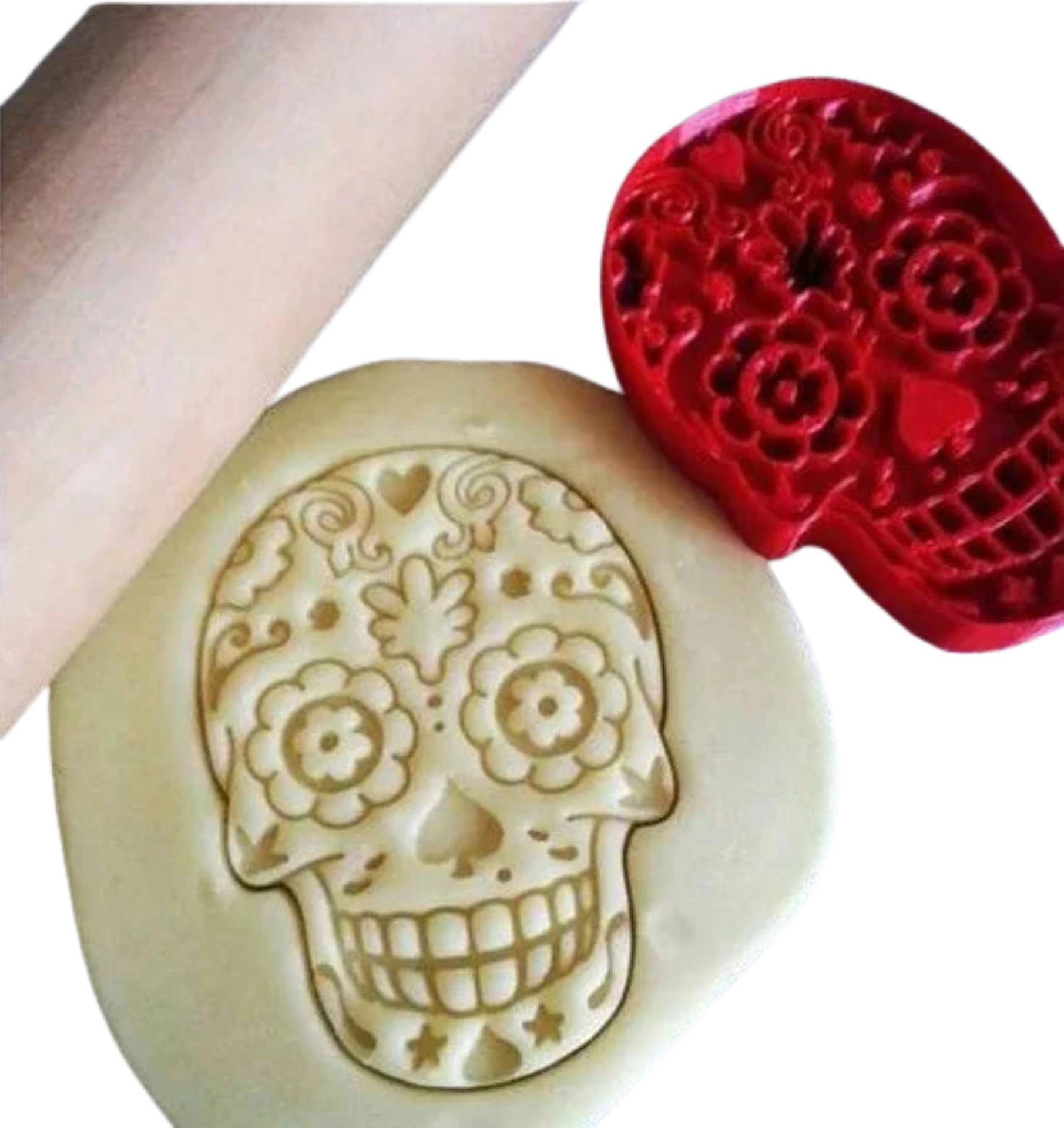 Cookie Cutter with mexican face - 3 Versions