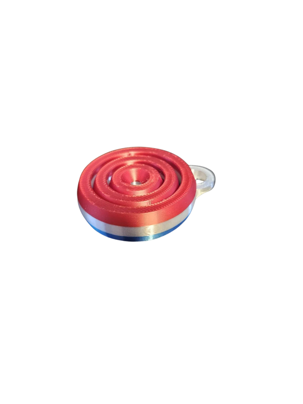 Spinning Gyro Fidget Keychain