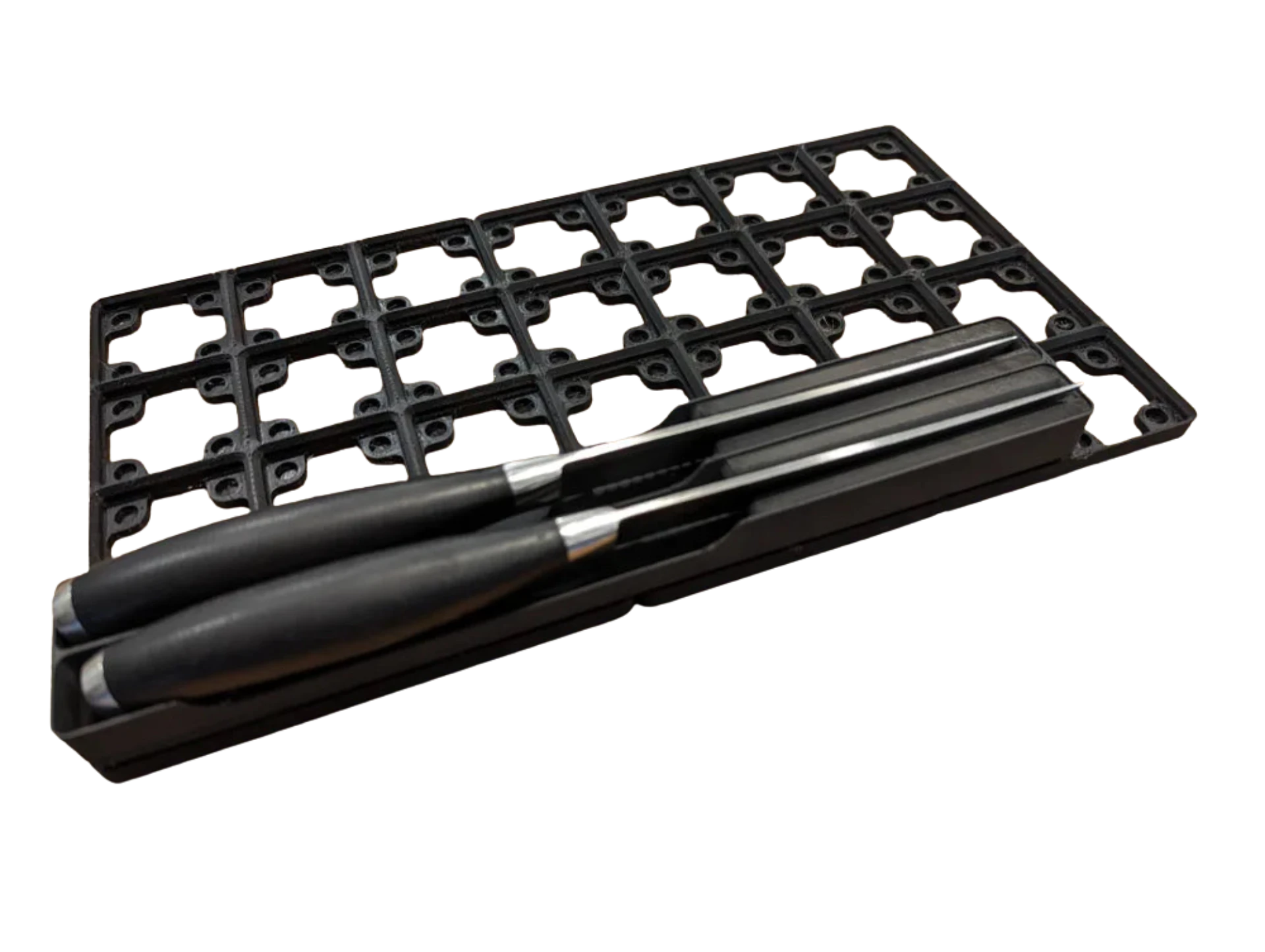 Gridfinity Steak knife holder Remixed
