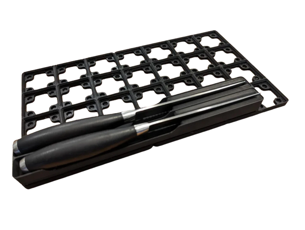 Gridfinity Steak knife holder Remixed
