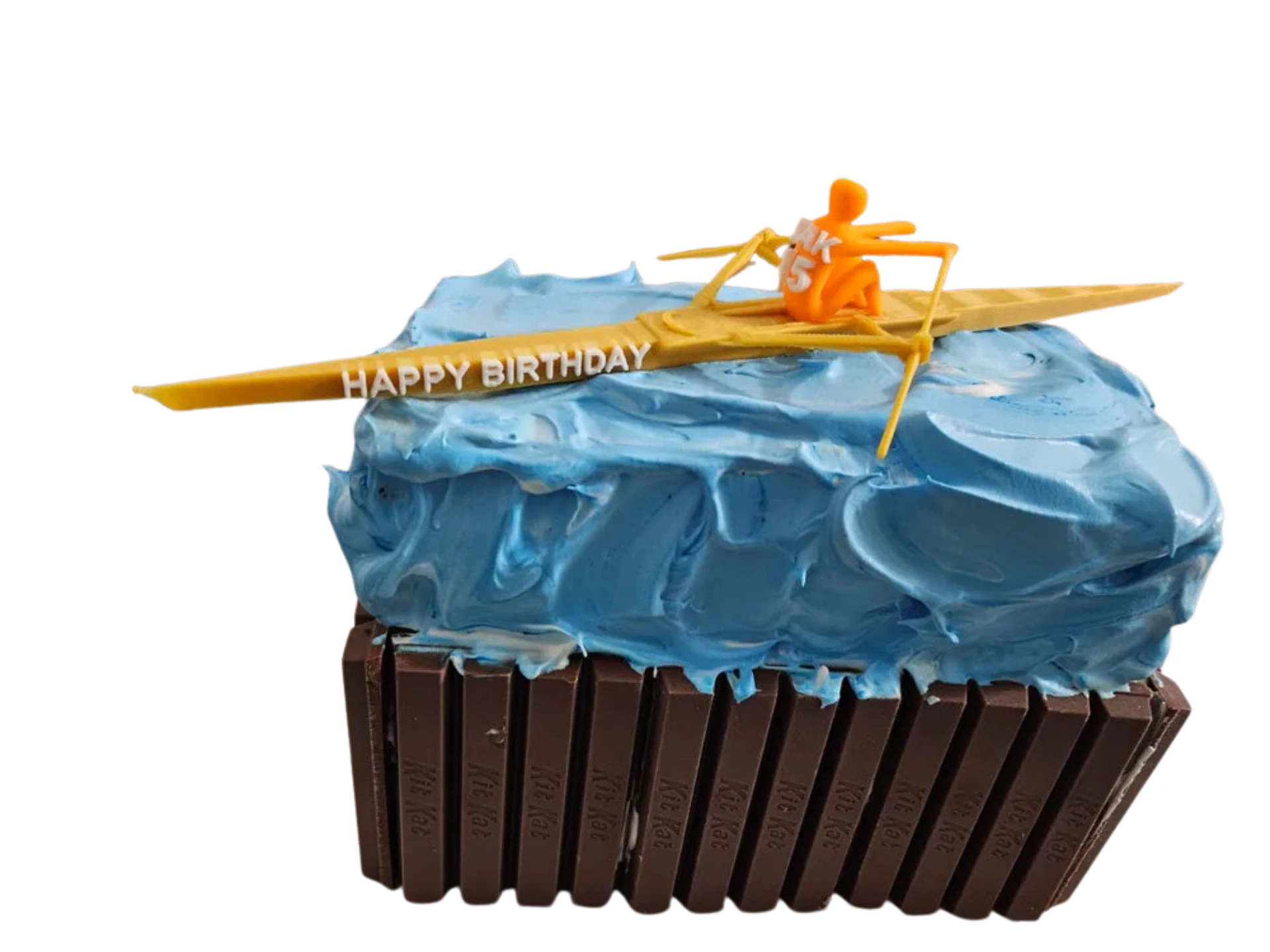 Rowing Model & Birthday Cake Topper - Customizable Remixed