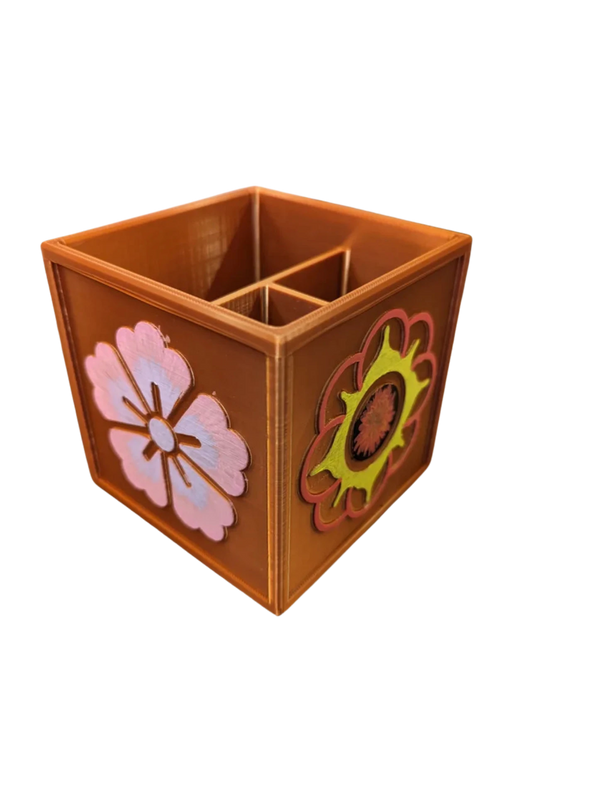 Spring Pencil Holder