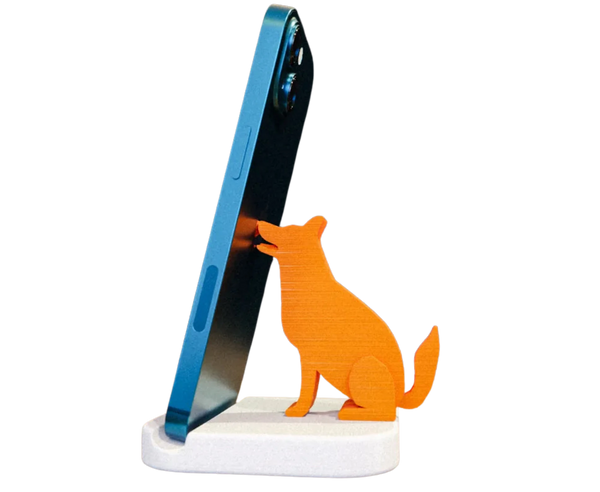 Dog mobile phone stand - German shepherd