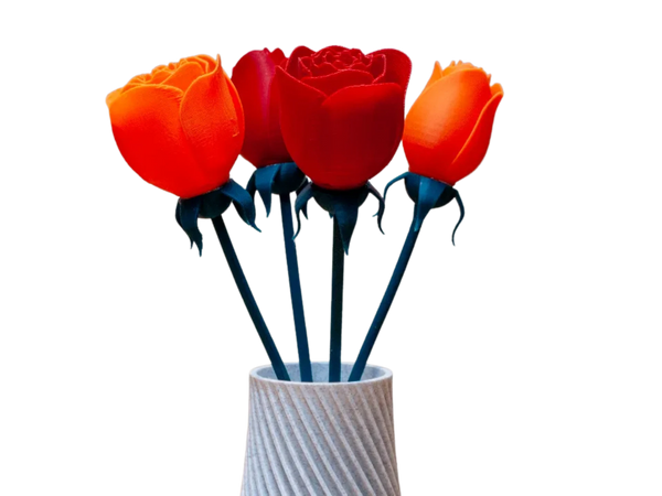 Vase of roses Remixed