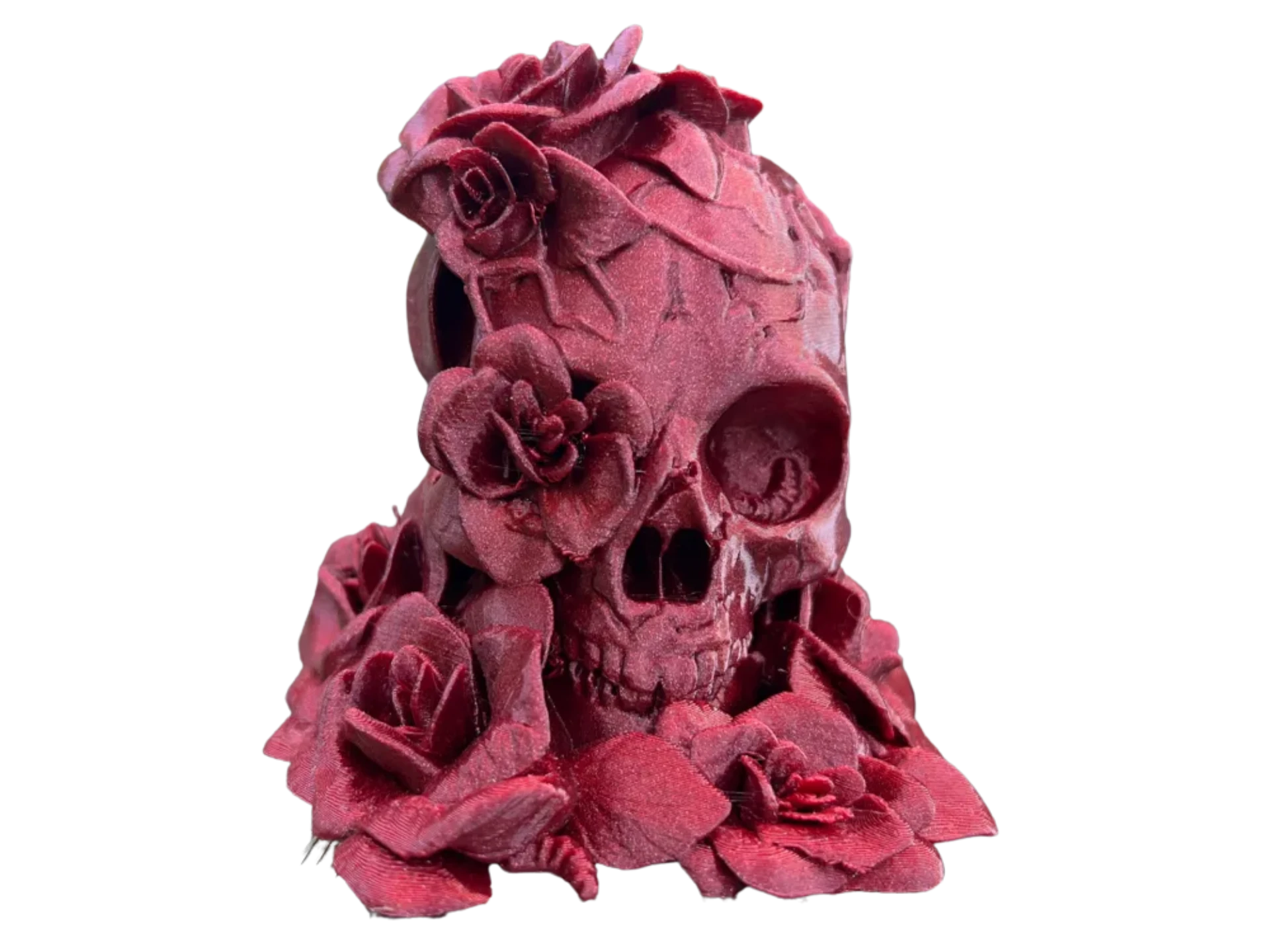 Death and Beauty Roses Skull COMMERCIAL USE