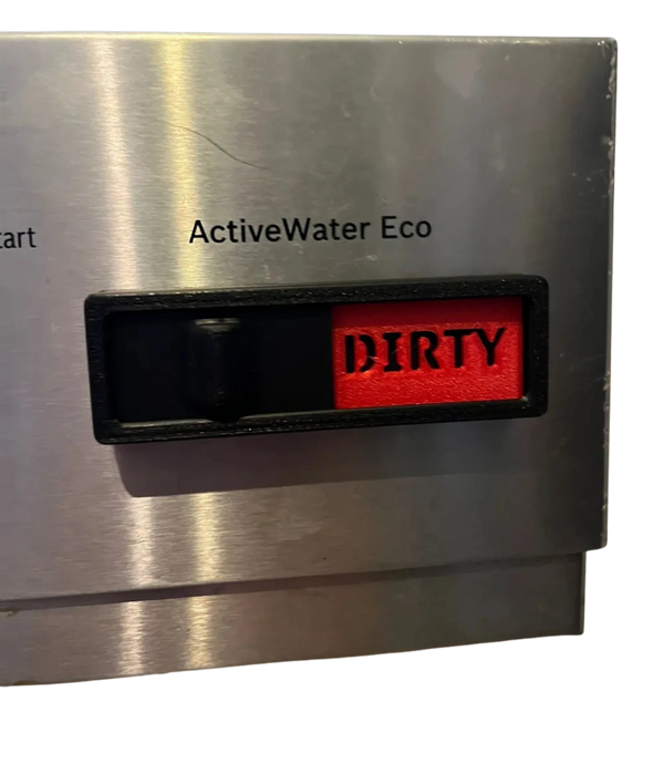 Dishwasher Sign Clean/Dirty Remixed