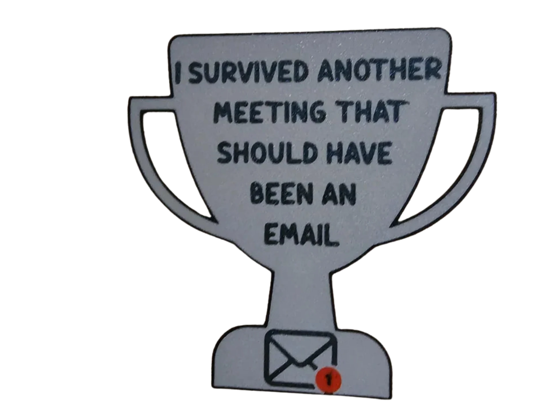 Meeting Survival Sign - Flattened