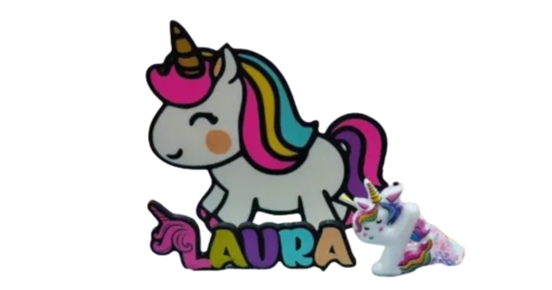 unicorn cake topper
