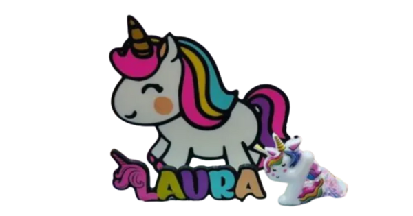 unicorn cake topper