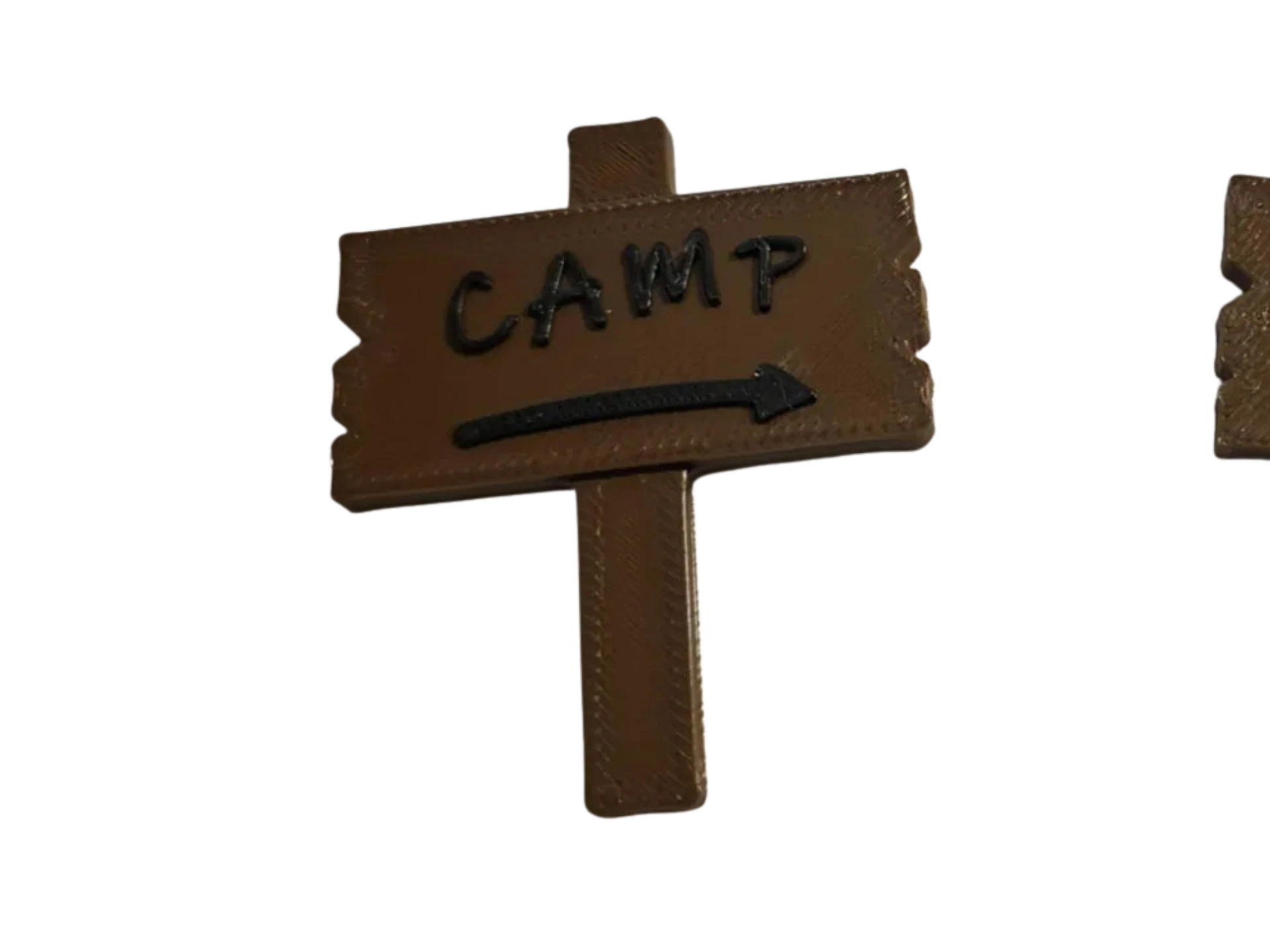 Camp Sign - Cup Cake Pick