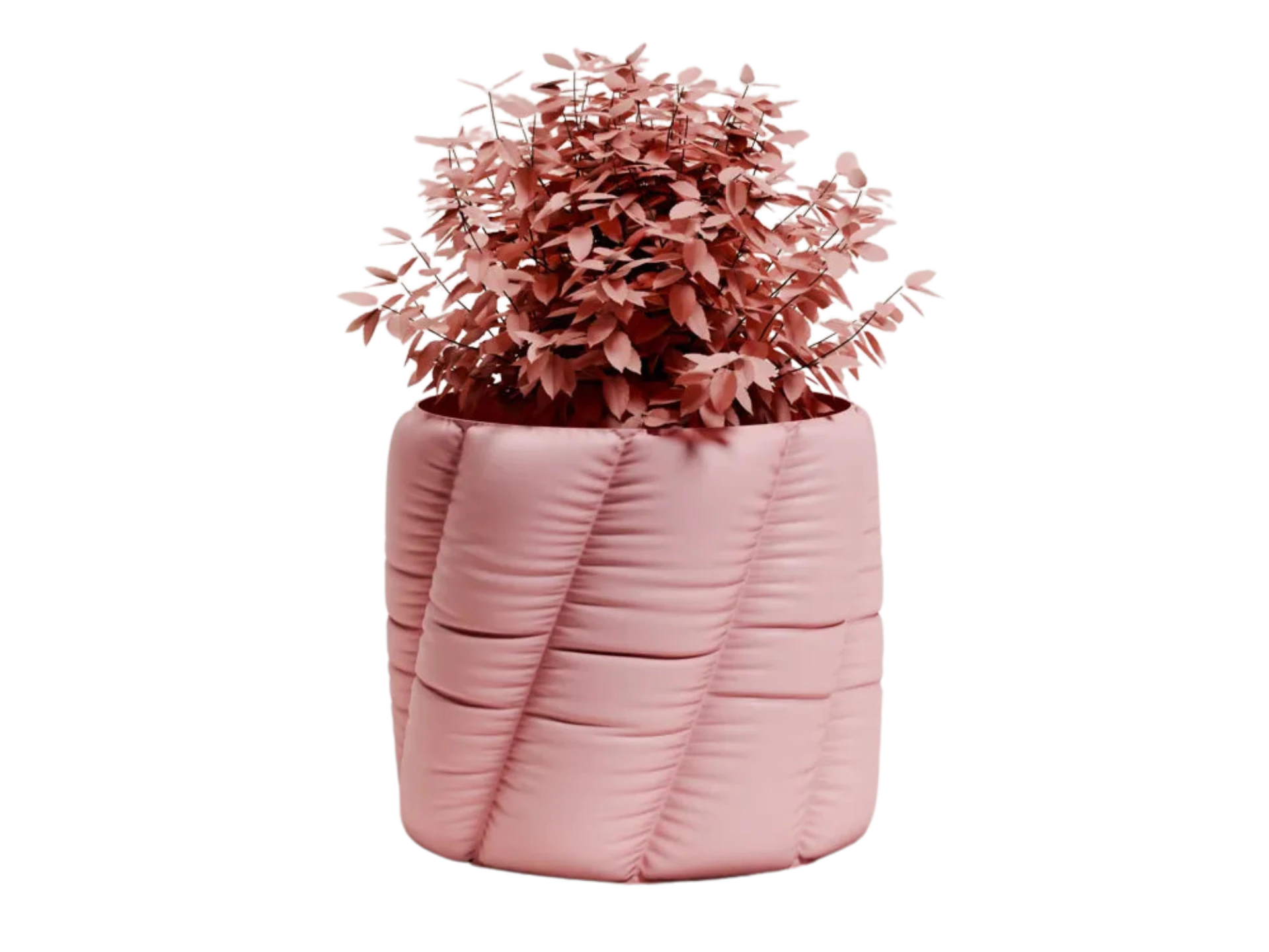 Cloth Plant Pot - Tilted Quilted (Com. Lic.)