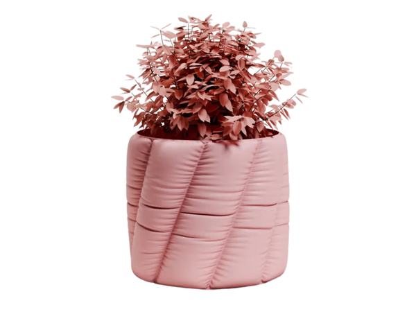Cloth Plant Pot - Tilted Quilted (Com. Lic.)