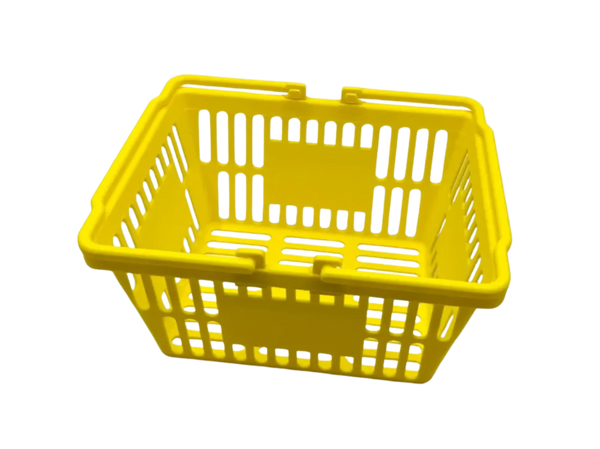 Miniature shopping basket organizer